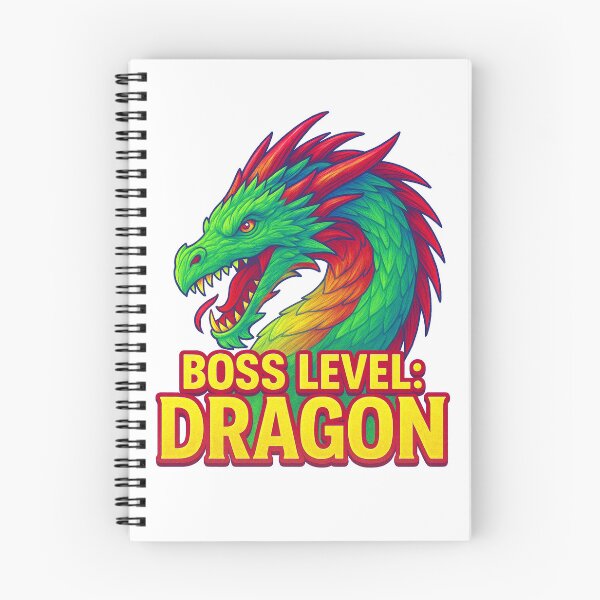 Item preview, Boss Level Dragon – Epic Rainbow Dragon Art designed and sold by the-dovlat.