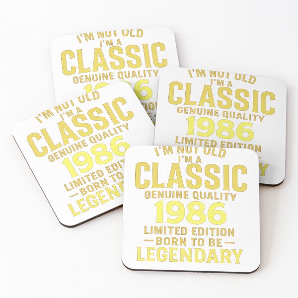 Item preview, Classic 1986 – Vintage Birthday Edition designed and sold by the-dovlat.