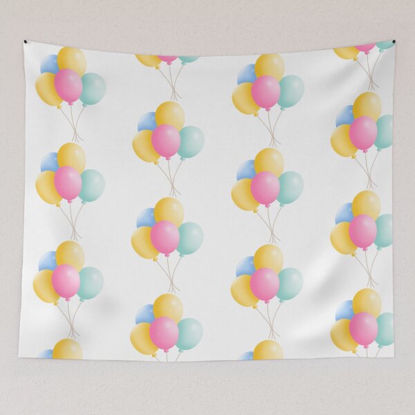 Item preview, Baby Shower Balloon Parade designed and sold by KJackArtwork.
