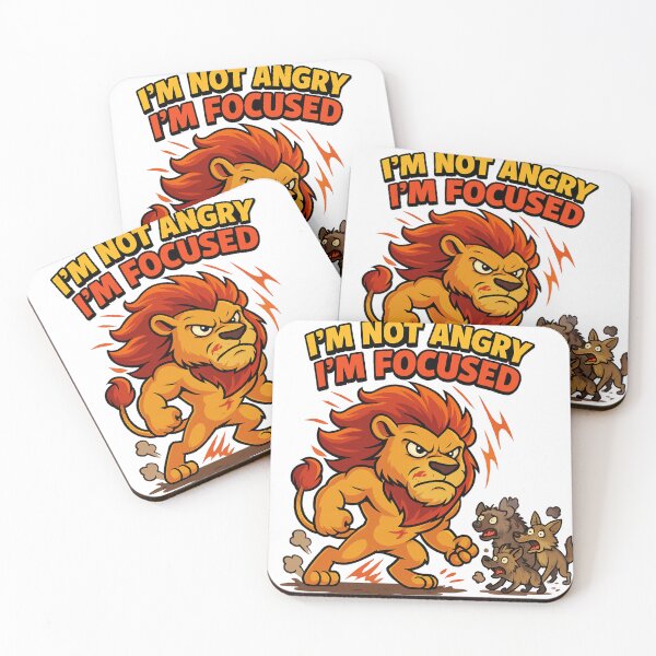 Item preview, Focused Lion – Motivational Beast Mode designed and sold by the-dovlat.