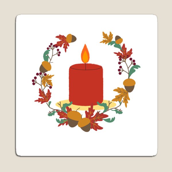 Item preview, Fall candles designed and sold by coolthings4coolminds.