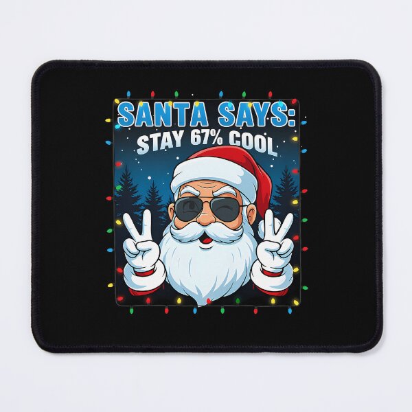 Item preview, Santa Claus Holiday Santa Happy Bruh Six Seven Says Retro designed and sold by ChadnoSmith.