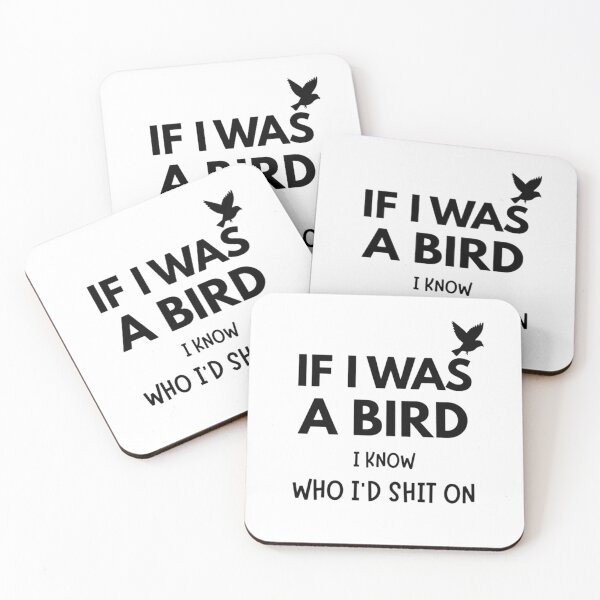 Artikelvorschau, Wenn ich ein Vogel wäre, wüsste ich, wen ich ankacken würde – Lustiges, sarkastisches Vogel-T-Shirt entworfen und verkauft von JossDesign15.