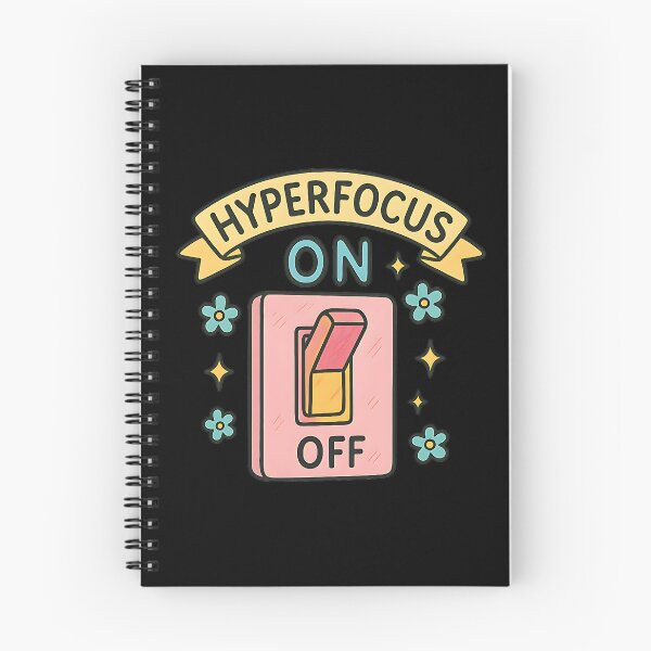 Item preview, Hyperfocus ADHD Light Switch Design – Neurodivergent Focus Mode – Colorful ADHD Art designed and sold by Suzy Perez Art.