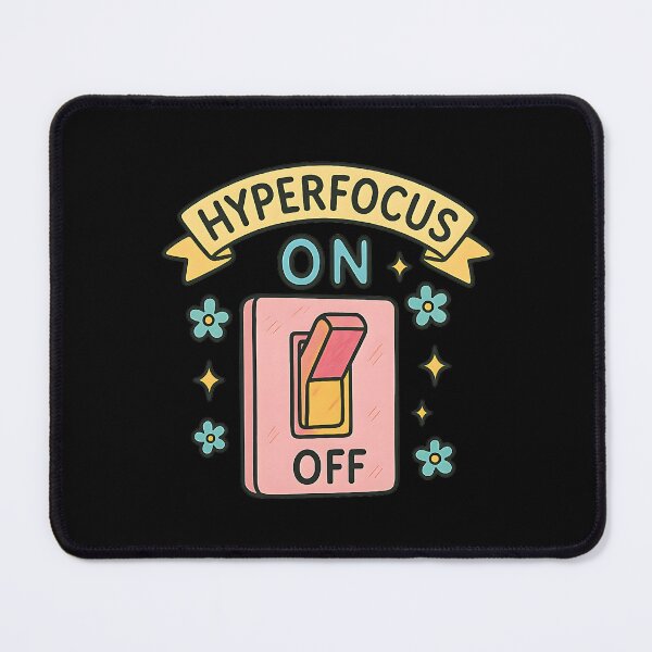 Item preview, Hyperfocus ADHD Light Switch Design – Neurodivergent Focus Mode – Colorful ADHD Art designed and sold by Suzy Perez Art.
