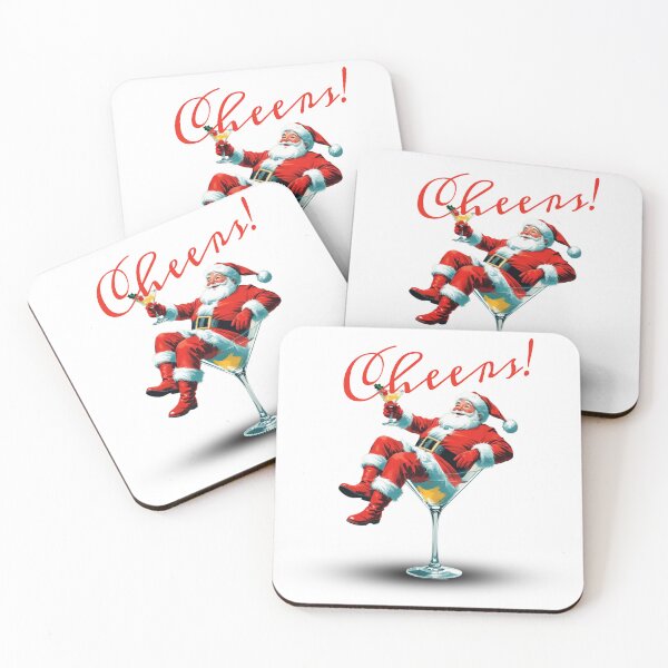 Item preview, Santa clauss cheers christmas designed and sold by ARTeez⭐️⭐️⭐️⭐️⭐️.