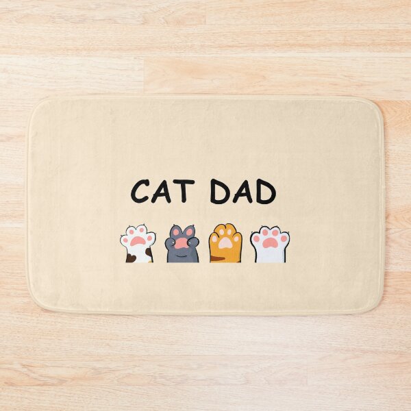 Item preview, Cat Dad - Cat Lovers designed and sold by PlainMaddiShop.