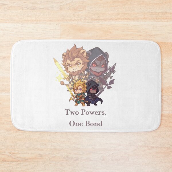 Item preview, Lyros & Kael – Twin Lion Spirits of Light and Shadow designed and sold by Monzora.