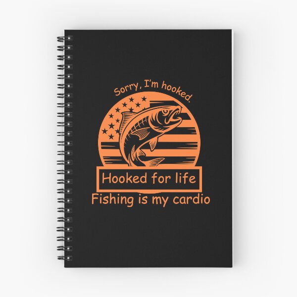 Item preview, Hooked for Life – Funny Fishing designed and sold by starsprout88.