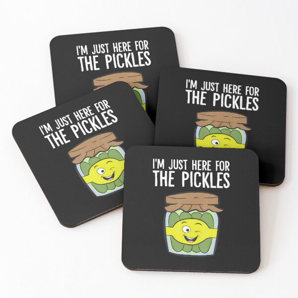Item preview, I'M Just Here For The Pickles designed and sold by DanaKathe.