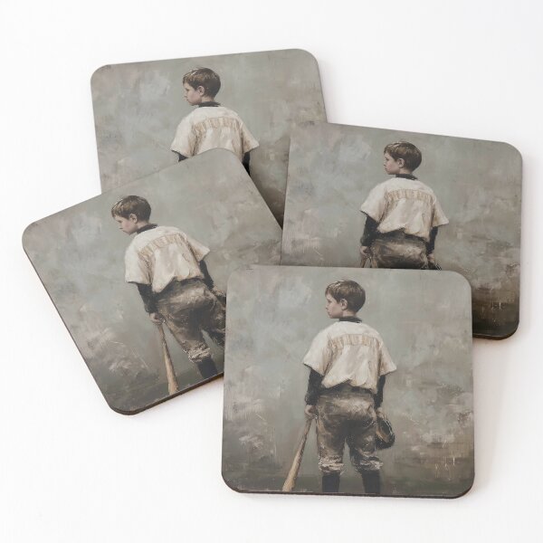 Item preview, Young Baseball Player designed and sold by lautir.
