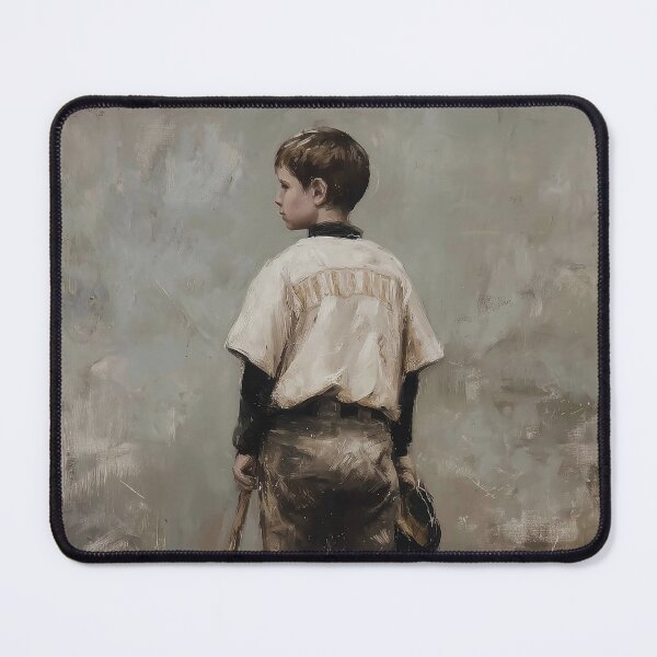 Item preview, Young Baseball Player designed and sold by lautir.