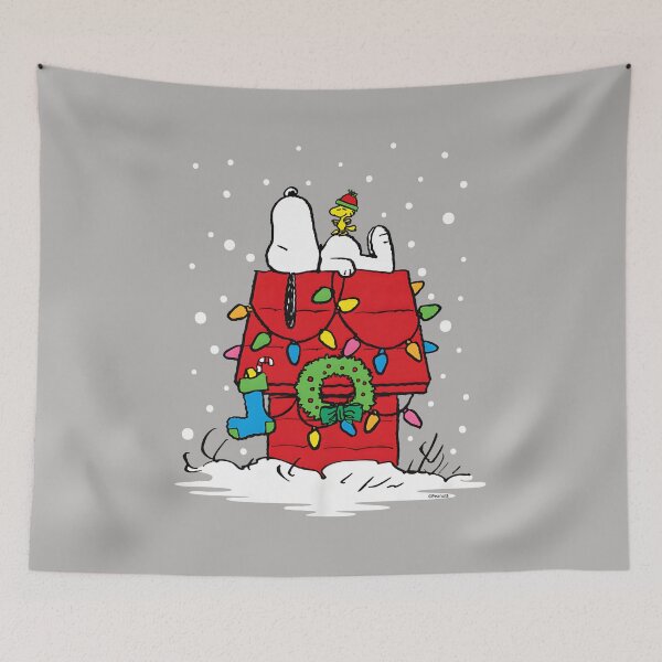 Item preview, Peanuts Holiday Snoopy and Woodstock Stocking designed and sold by TESTTES.