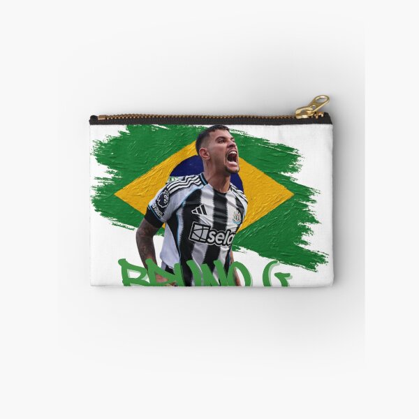 Item preview, BRUNO G – Brazil and Newcastle United Football Inspired Design | Fan Art T-Shirt, Sticker & More designed and sold by Pokah79.
