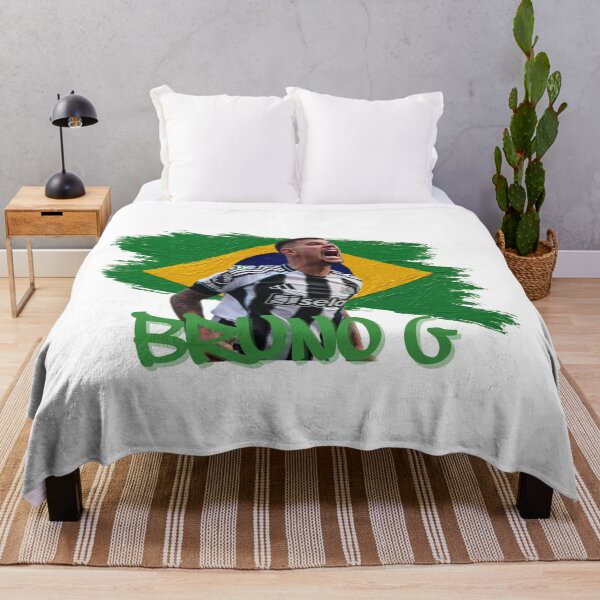 Item preview, BRUNO G – Brazil and Newcastle United Football Inspired Design | Fan Art T-Shirt, Sticker & More designed and sold by Pokah79.