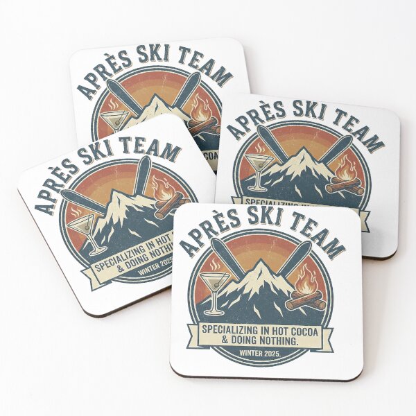 Item preview, Après Ski Team Hot Cocoa Winter 2025 - 2026 designed and sold by Wallggo.