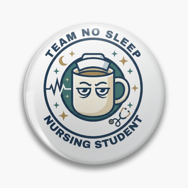 Item preview, Team No Sleep Night Shift Nursing Student - Future Nurse Gift designed and sold by The Niche Lab.