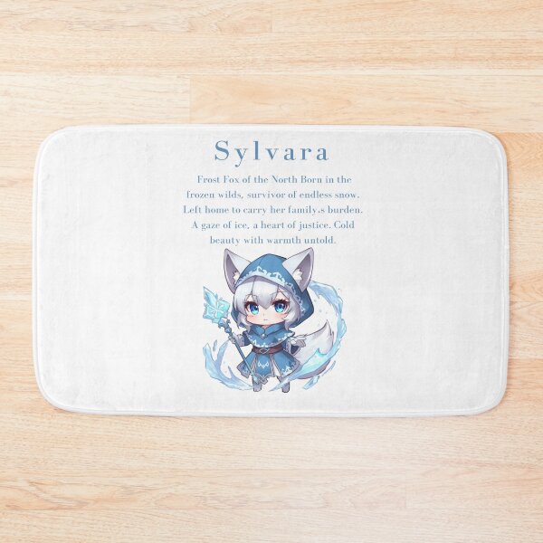 Item preview, Sylvara – Frostborne Fox of Sacred Duty designed and sold by Monzora.