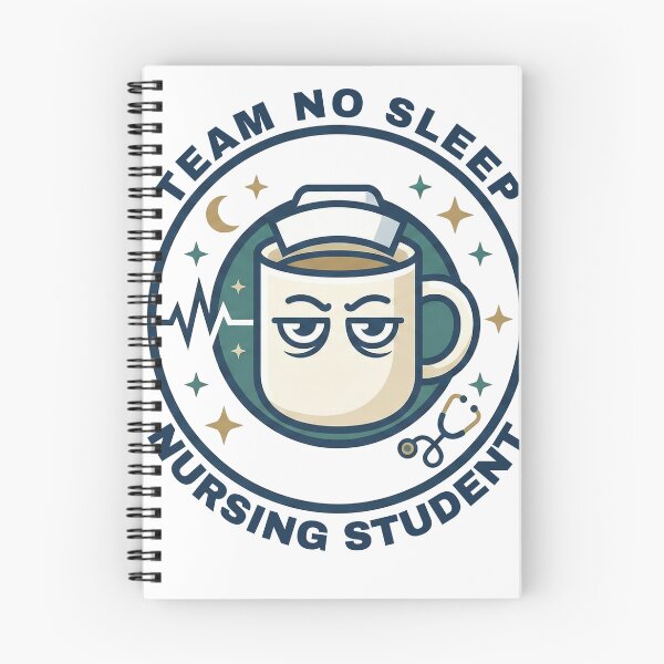 Item preview, Team No Sleep Night Shift Nursing Student - Future Nurse Gift designed and sold by The Niche Lab.
