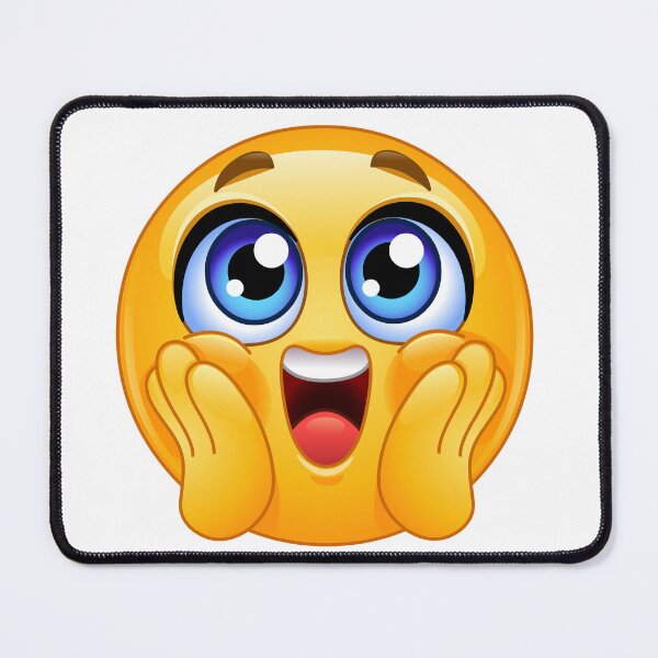 Item preview, Excited Hands-on-Cheeks Emoji designed and sold by logocity63.