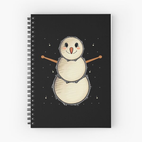 Item preview, Snowman Drums Percussionist Drummer Christmas designed and sold by JaneJanie.