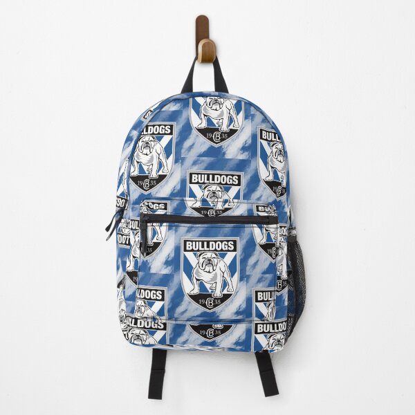 Item preview, Bulldog logo on shield with bold design designed and sold by Vibes To VIsual.