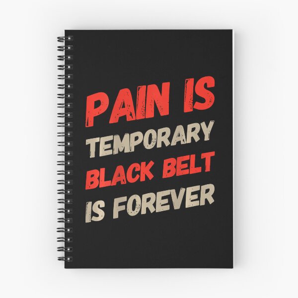 Item preview, Backprint Bjj Quotes Pain Is Temporary Black Belt Is Forever designed and sold by DanaKathe.