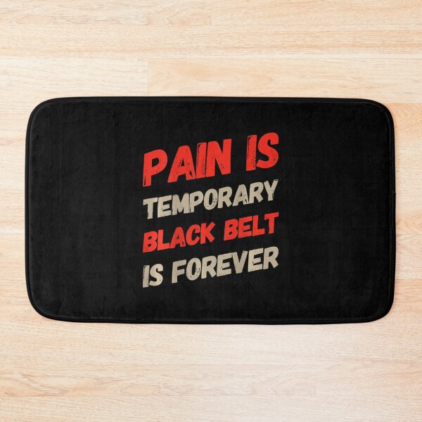 Item preview, Backprint Bjj Quotes Pain Is Temporary Black Belt Is Forever designed and sold by DanaKathe.