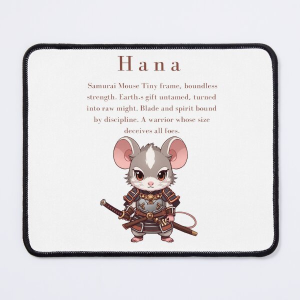Item preview, Hana – The Tiny Samurai of Unbreakable Strength designed and sold by Monzora.