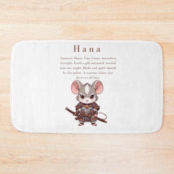 Item preview, Hana – The Tiny Samurai of Unbreakable Strength designed and sold by Monzora.