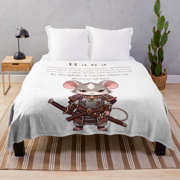 Item preview, Hana – The Tiny Samurai of Unbreakable Strength designed and sold by Monzora.