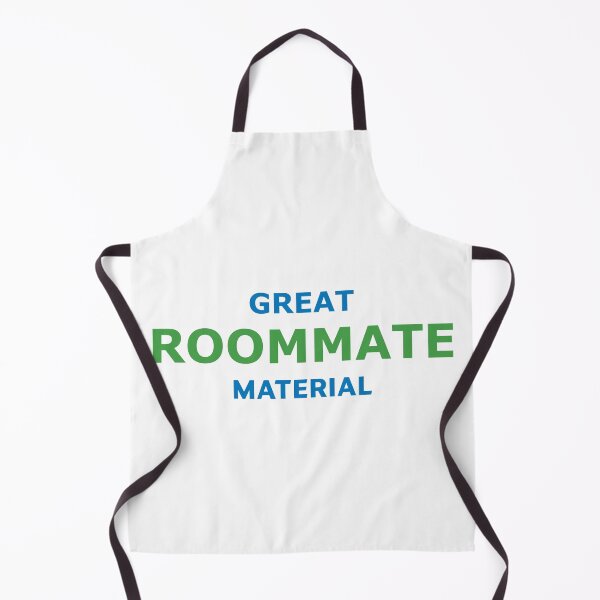 Item preview, Great Roommate Material – Fun Green & Blue Typography designed and sold by RedCircleArt.