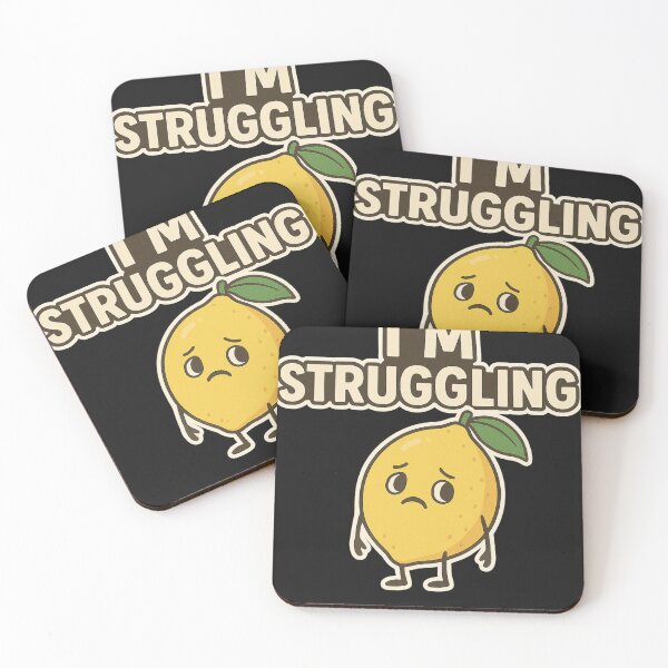 Item preview,  I'm Struggling – Relatable Tired Humor Mood Aesthetic Funny Quote Design designed and sold by johnExpress02.