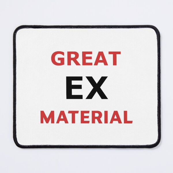 Item preview, Great Ex Material – Savage Breakup Typography Design designed and sold by RedCircleArt.