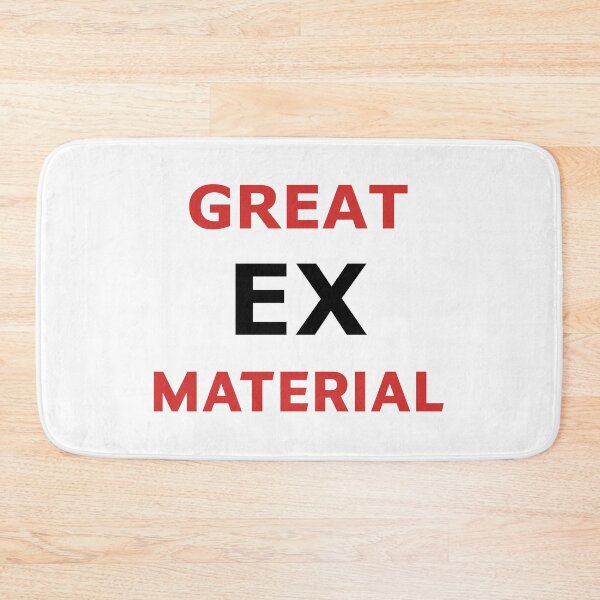 Item preview, Great Ex Material – Savage Breakup Typography Design designed and sold by RedCircleArt.