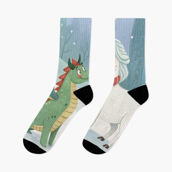 Item preview, Whimsical Winter Folklore Creatures | Cutesy Mythical Illustration designed and sold by AIfolklore.