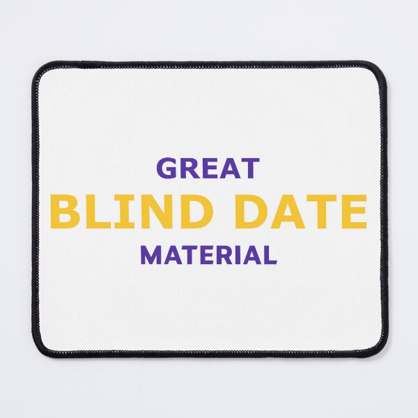 Item preview, Great Blind Date Material – Flirty Yellow & Purple Statement Design designed and sold by RedCircleArt.