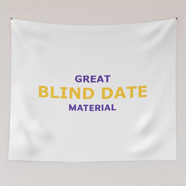 Item preview, Great Blind Date Material – Flirty Yellow & Purple Statement Design designed and sold by RedCircleArt.