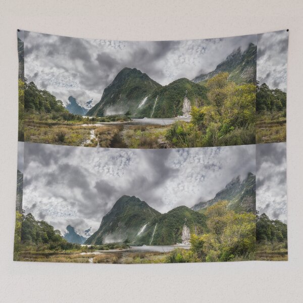 Item preview, Impressive weather conditions at Milford Sound designed and sold by Danielasphotos.