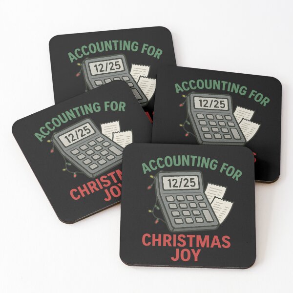 Item preview, Accounting For Christmas Joy - Funny Accountant Holiday Gift designed and sold by PunchDrop.