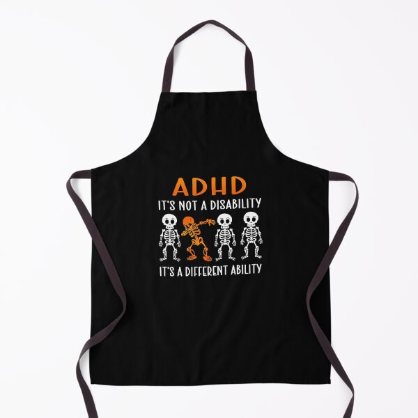 Item preview, ADHD Different Ability Skeleton Design – Funny Neurodivergent Dabbing Skeleton Art designed and sold by Suzy Perez Art.