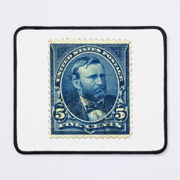 Item preview, Vintage Blue Ulysses S.Grant USA Postage Stamp designed and sold by red-amber65.
