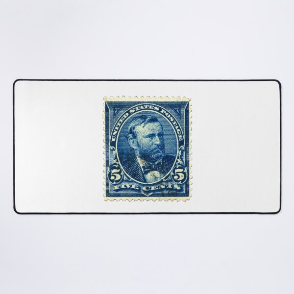 Item preview, Vintage Blue Ulysses S.Grant USA Postage Stamp designed and sold by red-amber65.