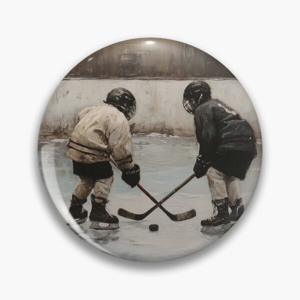 Item preview, Children Playing Ice Hockey designed and sold by lautir.