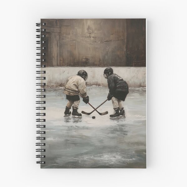 Item preview, Children Playing Ice Hockey designed and sold by lautir.