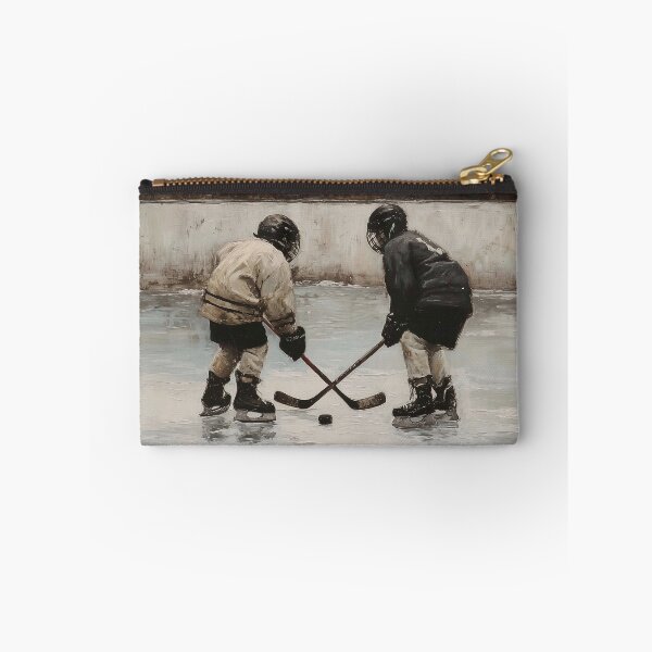 Item preview, Children Playing Ice Hockey designed and sold by lautir.