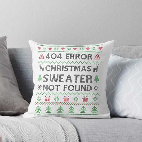 Item preview, Christmas Ugly Sweater Error 404 Christmas Sweater Not Found designed and sold by DavidCloud.