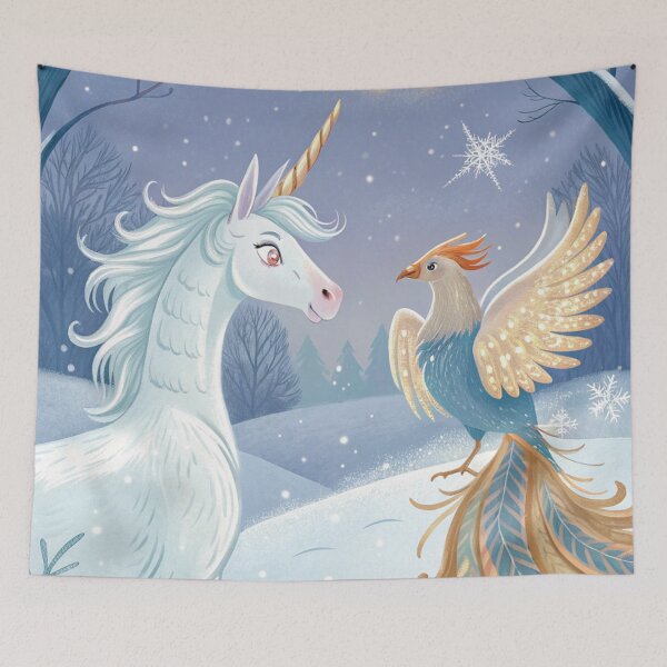 Item preview, Cutesy Winter Folklore Creatures | Cutesy Mythical Illustration designed and sold by AIfolklore.