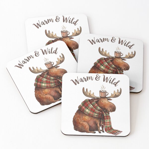 Item preview, Cozy Moose - Funny Christmas designed and sold by bapupa.