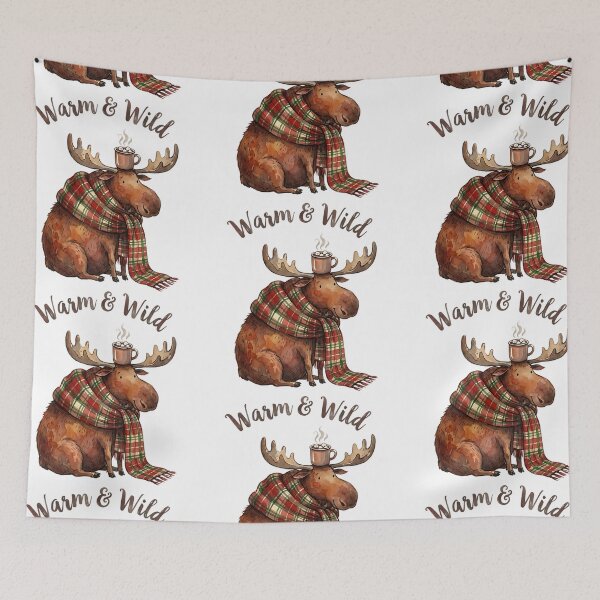Item preview, Cozy Moose - Funny Christmas designed and sold by bapupa.